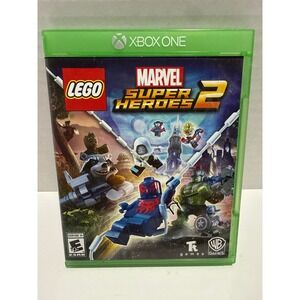 LEGO Marvel Super Heroes 2 Xbox One Video Game Warner Bros TT Games 2017 Disc
